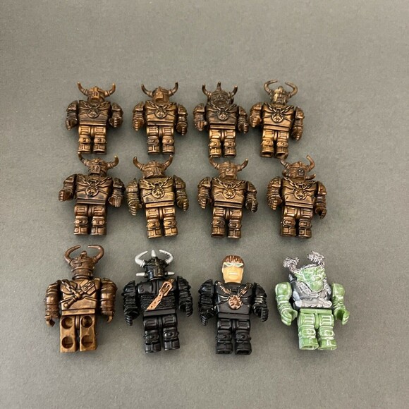 Mega Blok Bloks AS098893 Warrior Knights Replacement Add-on Parts Lot of 12 - Picture 2 of 3